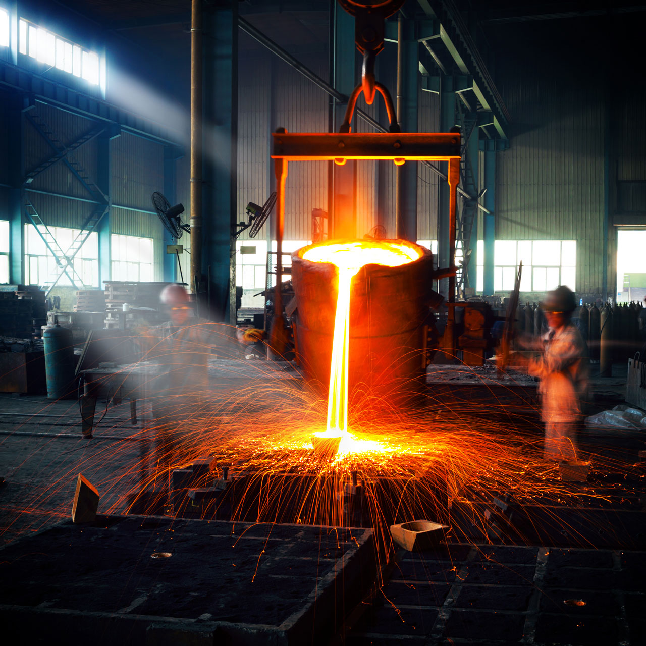 steel industry images